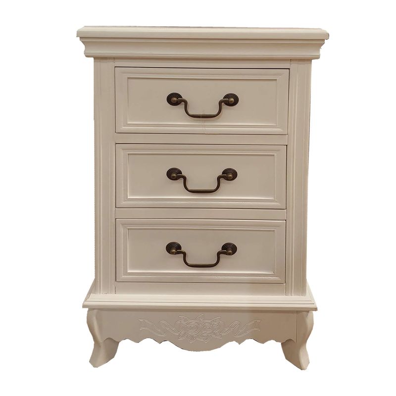 ECOMUSO - VELADOR 3C ROCOCO BLANCO ECOMUSO EF19969-1