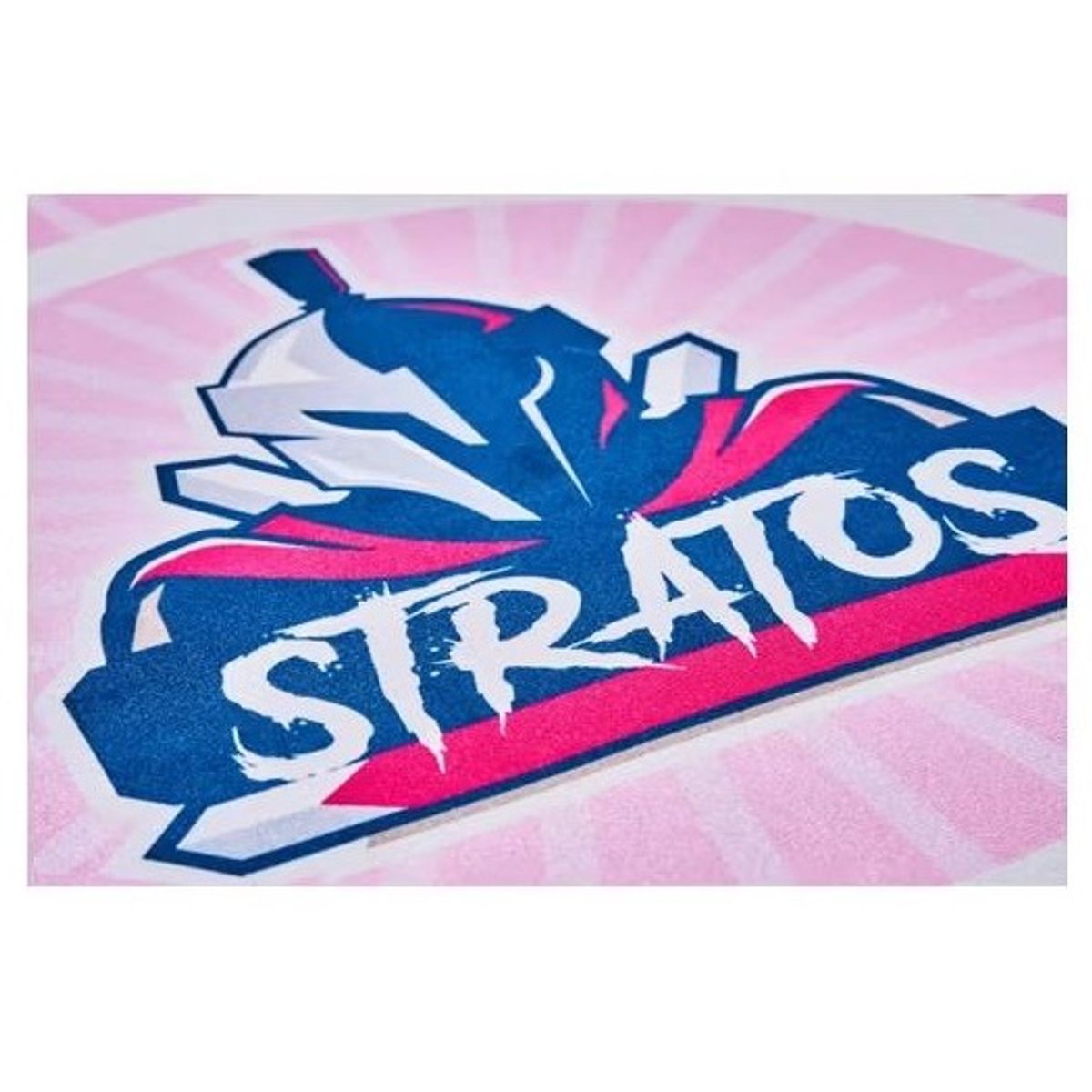 NJOY TECH - Alfombra Gamer STRATOS NJOYTECH 120X120 Para Sillas Gamer Rosada