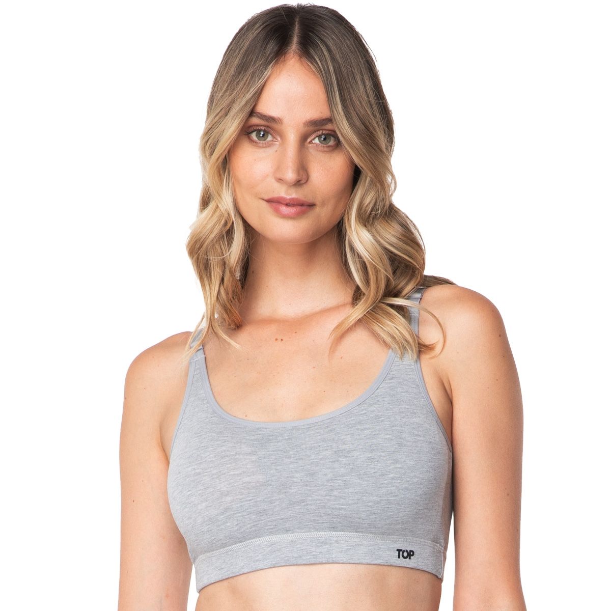 TOP - Peto Mujer Algodón Acolchado C1 Top