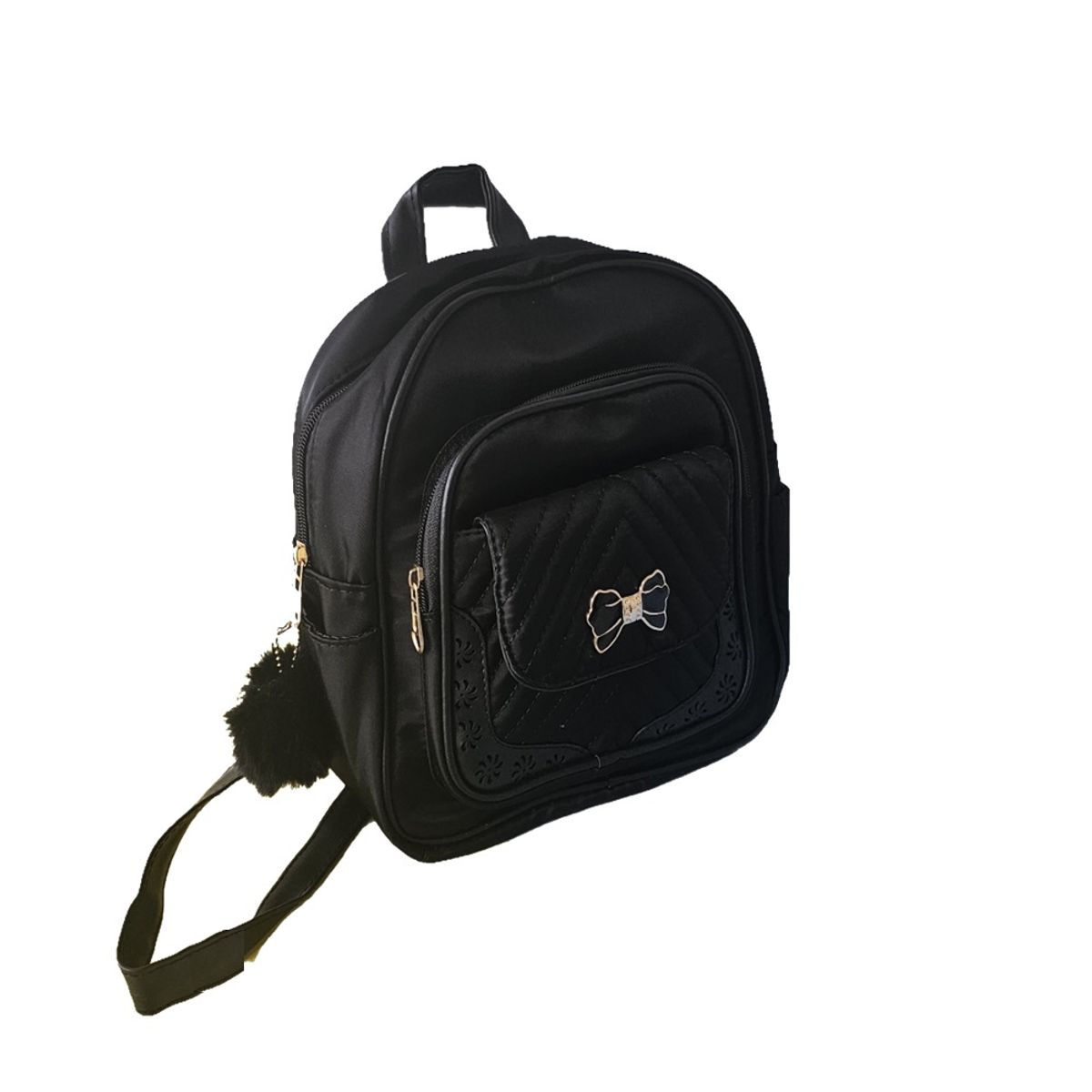 GENERICO - Mochila Mujer Mini Lasso Negra Micheli