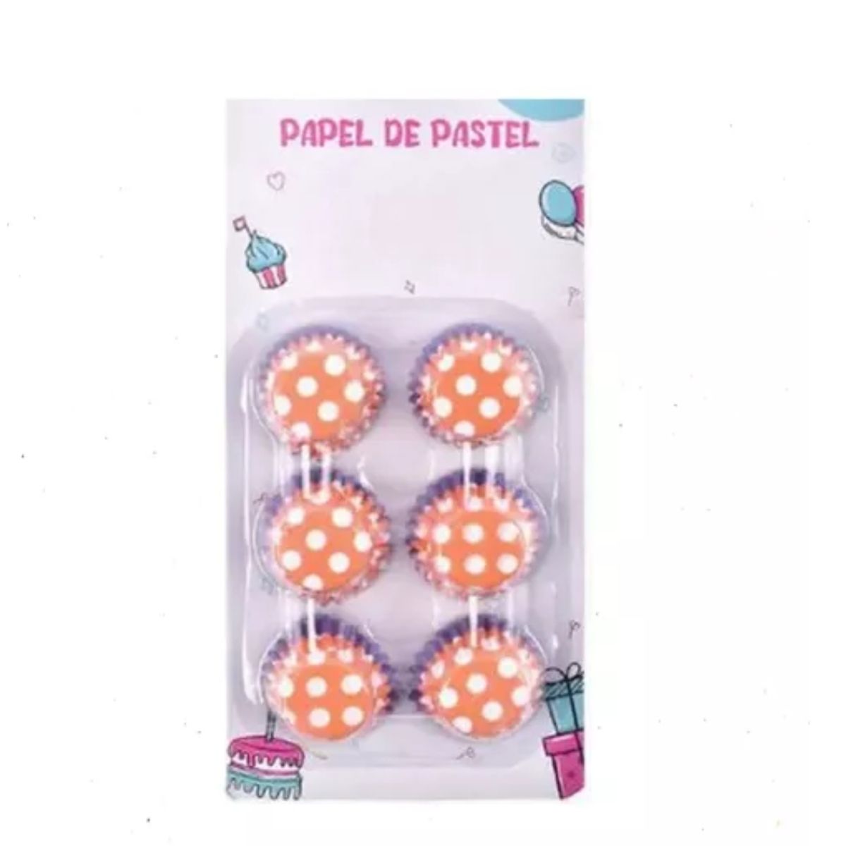 GENERICO - Mini Molde De Cupcake 144 Pcs