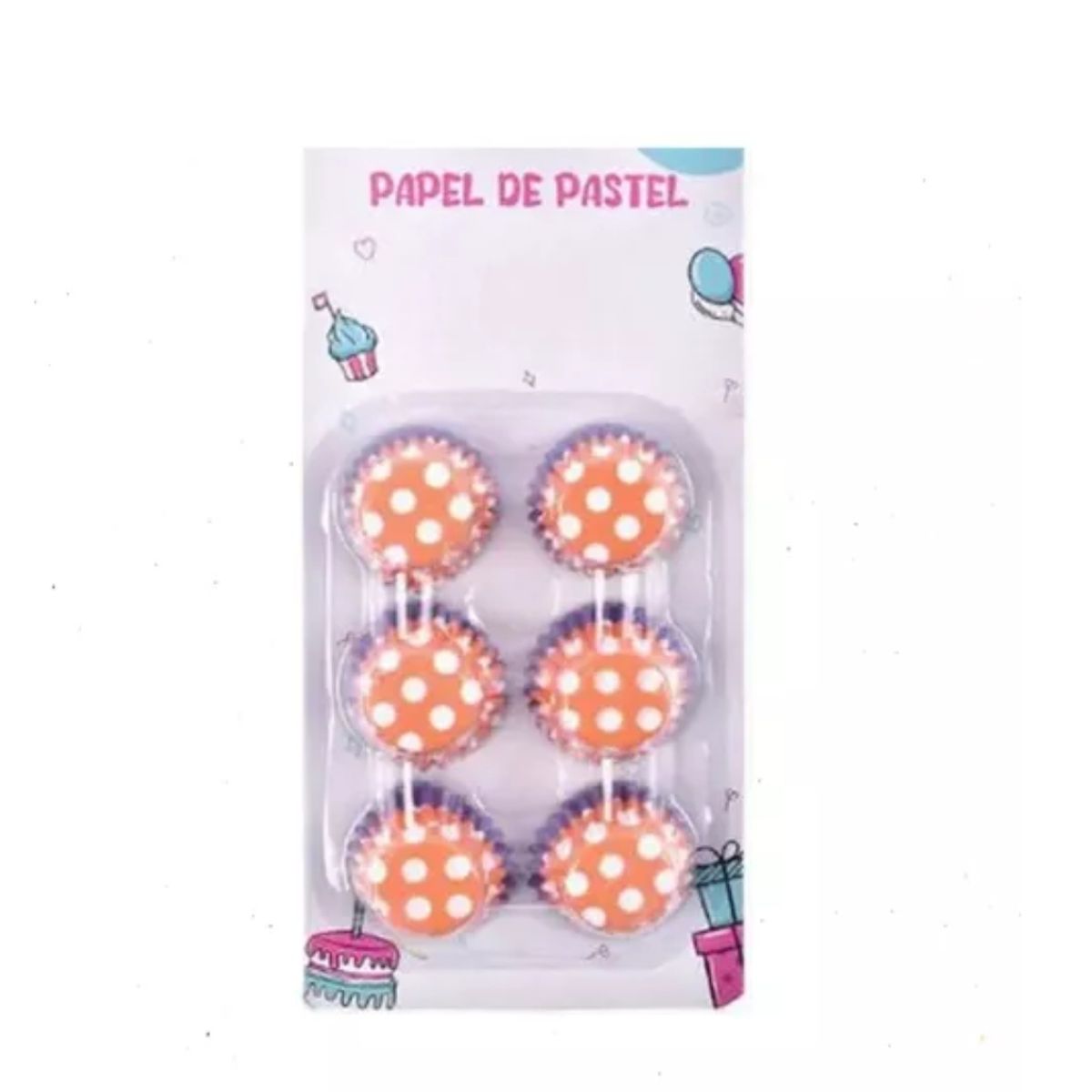 GENERICO - Mini Molde De Cupcake 144 Pcs