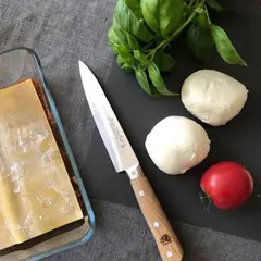 LAGUIOLE - Caja 3 cuchillos cocina madera olivo