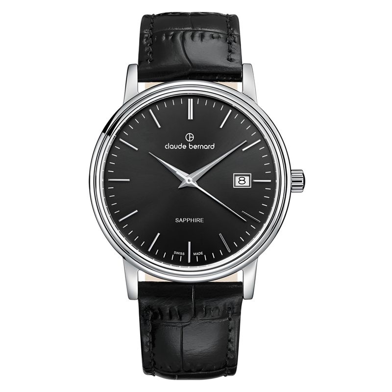 CLAUDE BERNARD - Reloj Claude Bernard Classic Cuero Negro Hombre