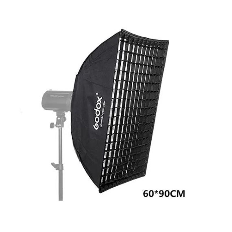 GENERICO - SOFTBOX GODOX 60X90CM CON GRILLA BOWENS