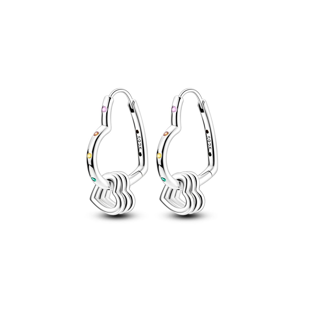 SILVER HEART - Aros Corazones Colgantes y Circones Plata 925 SILVER HEART