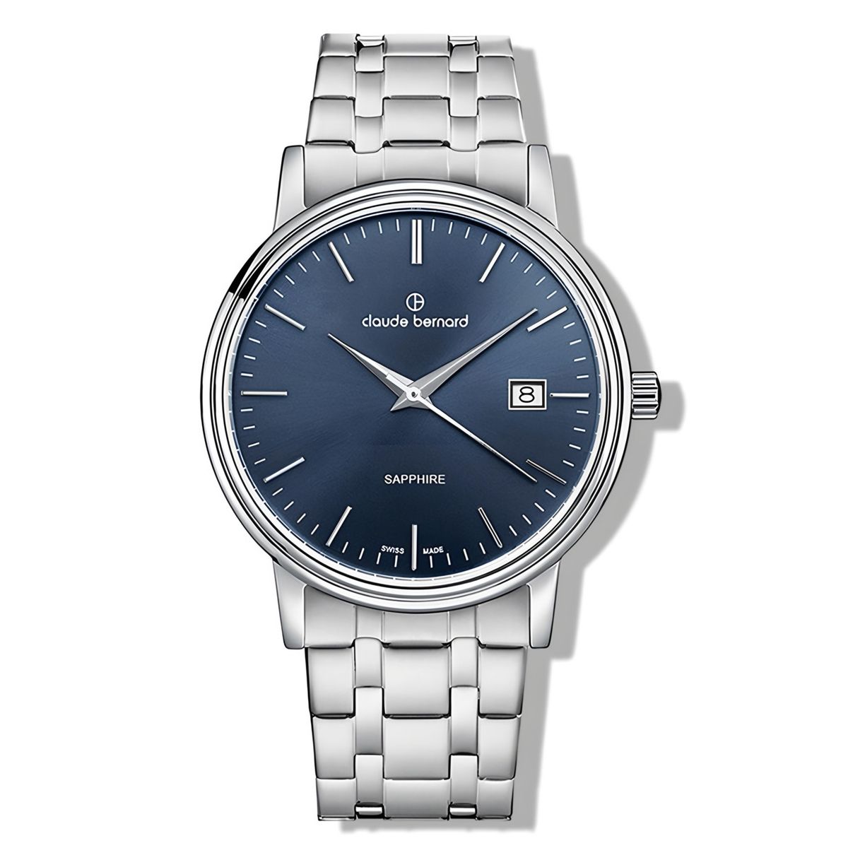 CLAUDE BERNARD - Reloj Claude Bernard Classic Azul Acero Hombre