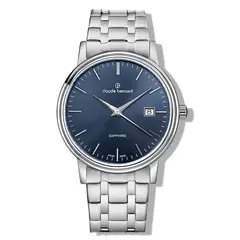 CLAUDE BERNARD - Reloj Classic Azul Acero Hombre