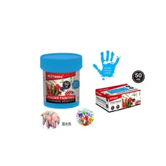 GENERICO - Pintura Celeste Para Dedos 50ml