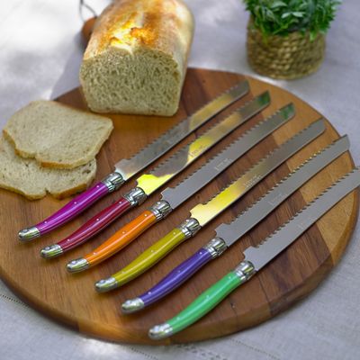 Imagen 2 del producto Cuchillo pan amarillo fruity - sin caja