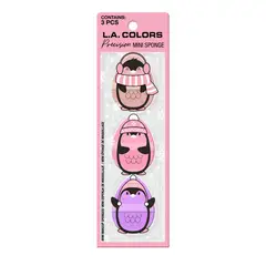 L A COLORS - Set 3 mini esponjas de maquillaje “Precision” L.A Colors