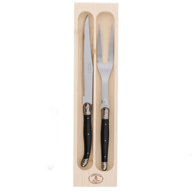 LAGUIOLE - Set asado negro Laguiole