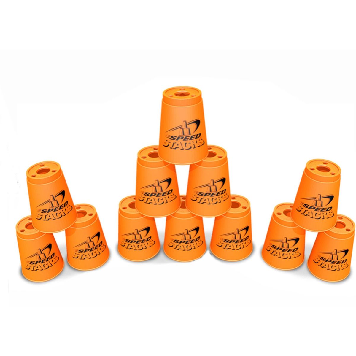 SPEED STACKS - Vasos SpeedStacks Apilar Juego Motricidad Naranjos
