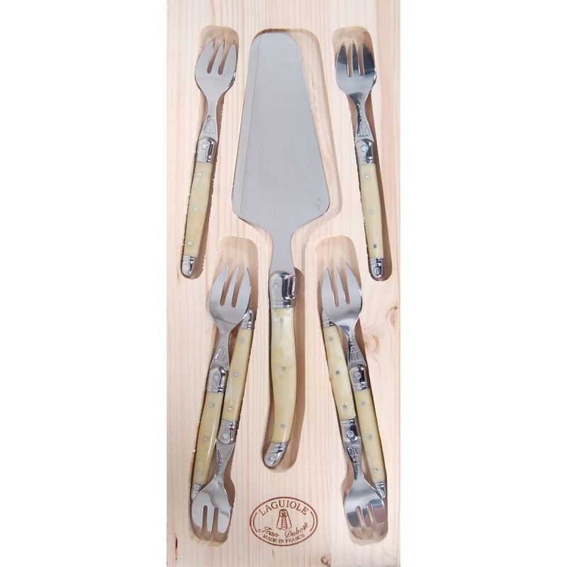 LAGUIOLE - Set 7 piezas torta marmol