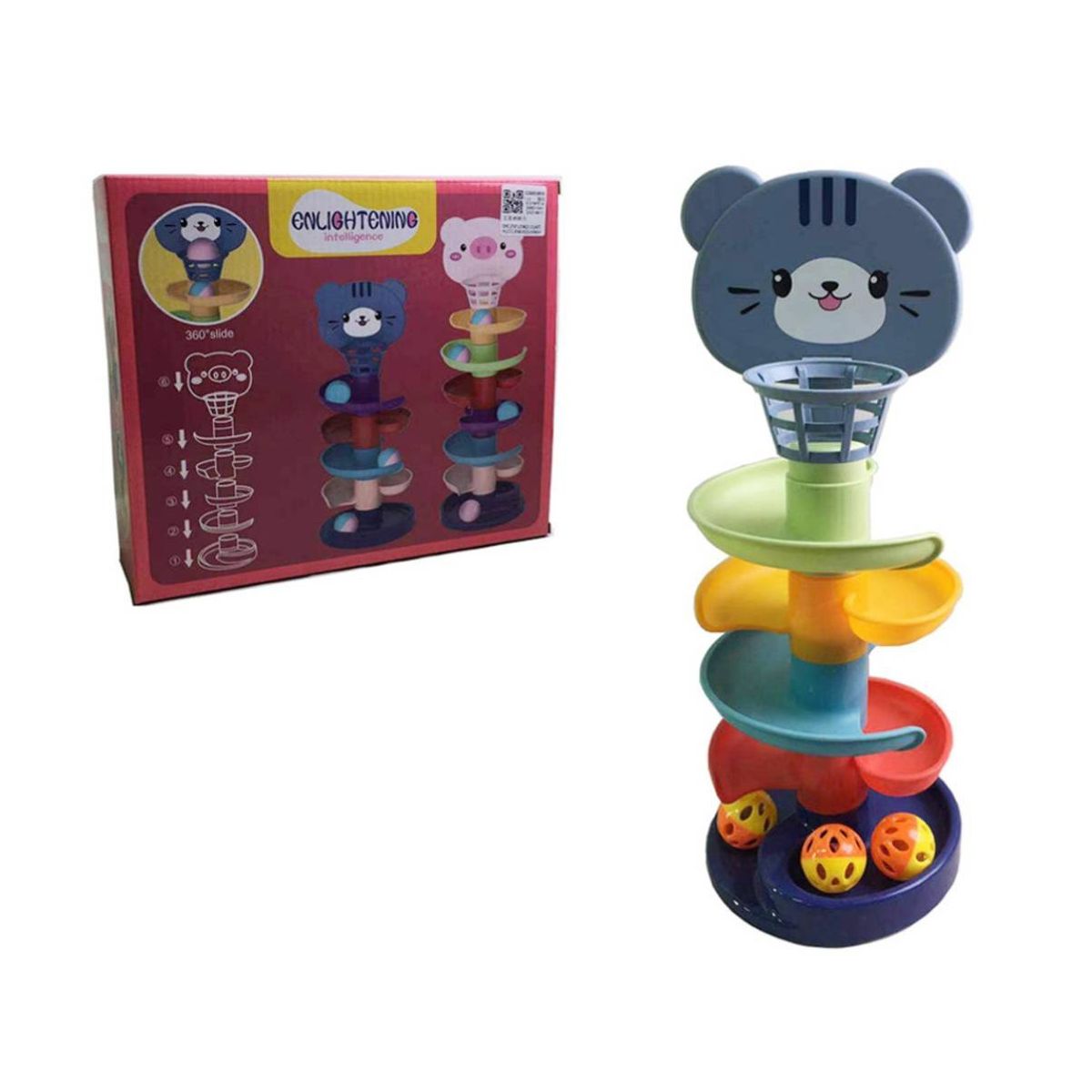 ANSALDO - Circuito De Bolitas De 5 Pisos