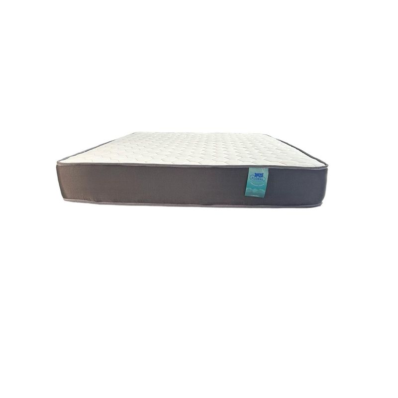 FLOBAL - Colchón 2 Plazas Simple FLOBAL Resorte 150x190x23cm