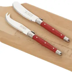 LAGUIOLE - Set de aperitivo Tabla + cuchillos