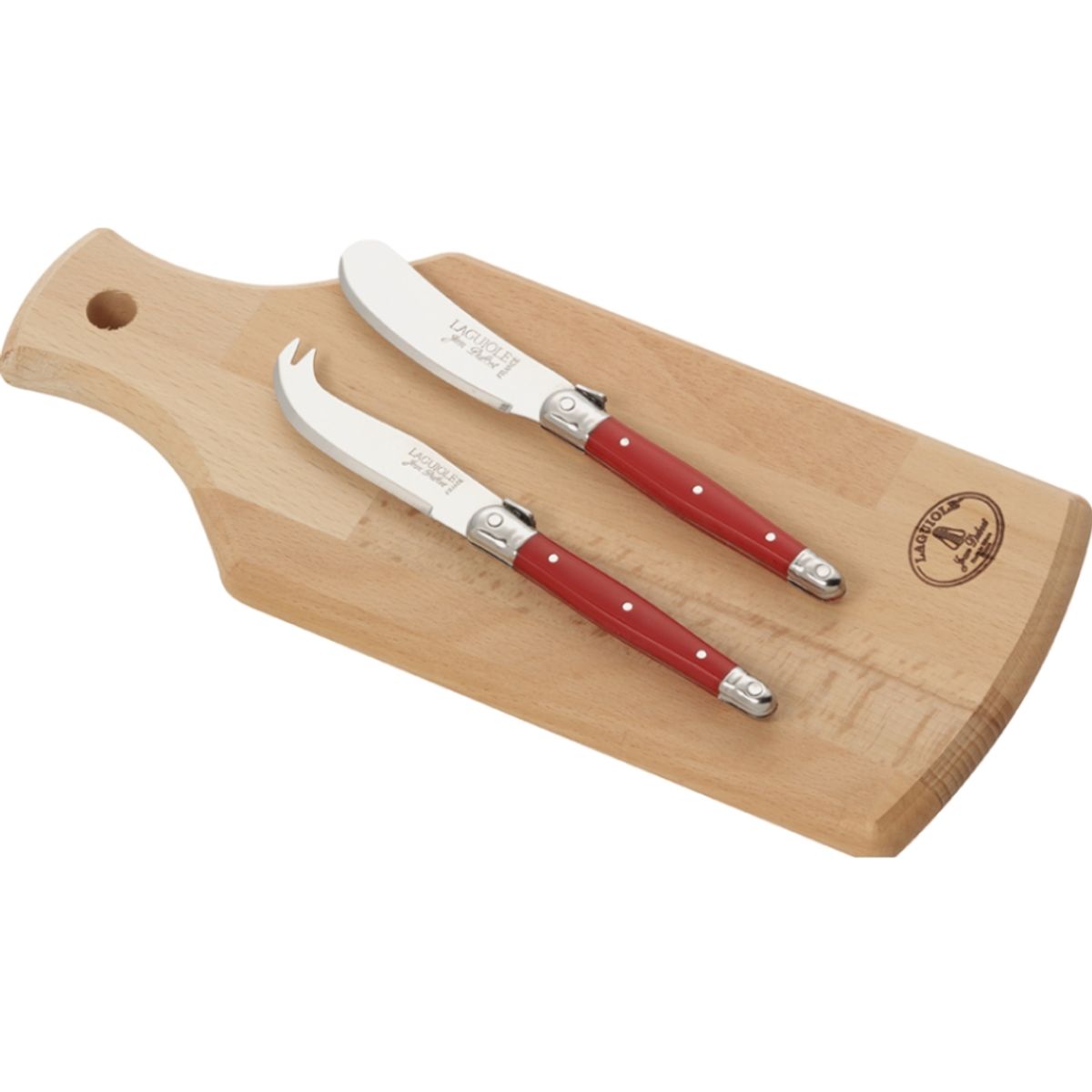 LAGUIOLE - Set de aperitivo Tabla + cuchillos