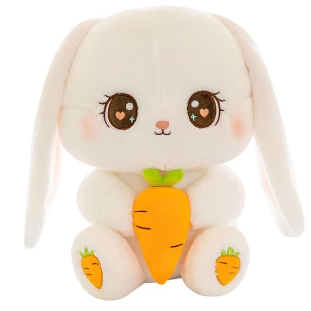 GENERICO - Peluche De Conejo De Pascua Con Zanahoria 35 cm