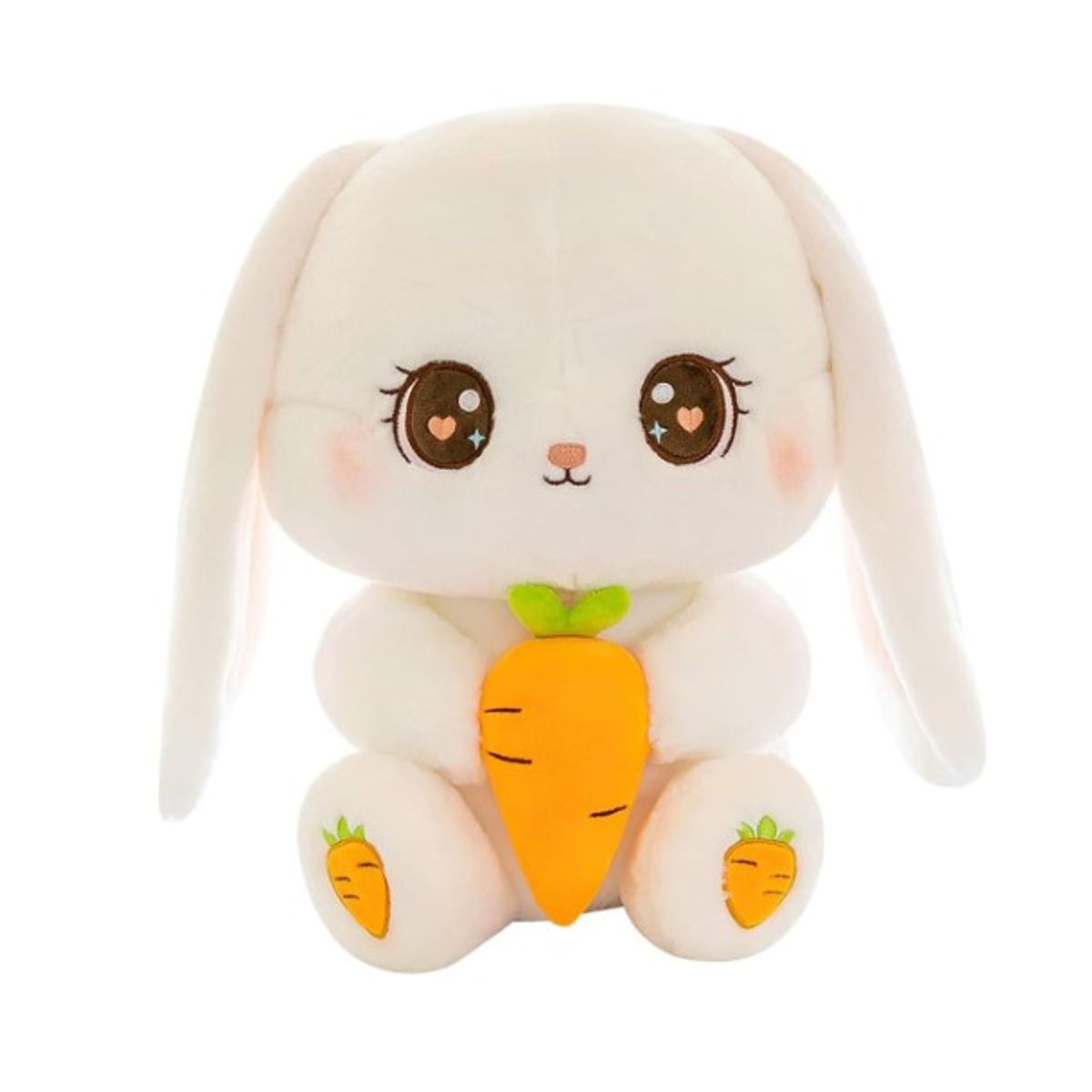 GENERICO - Peluche De Conejo De Pascua Con Zanahoria 35 cm