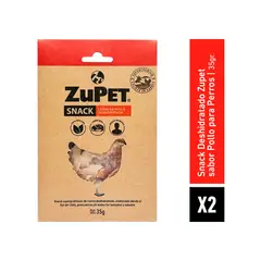 ZUPET - Pack X2 Snack Perro Deshidratado Pollo 35 gr