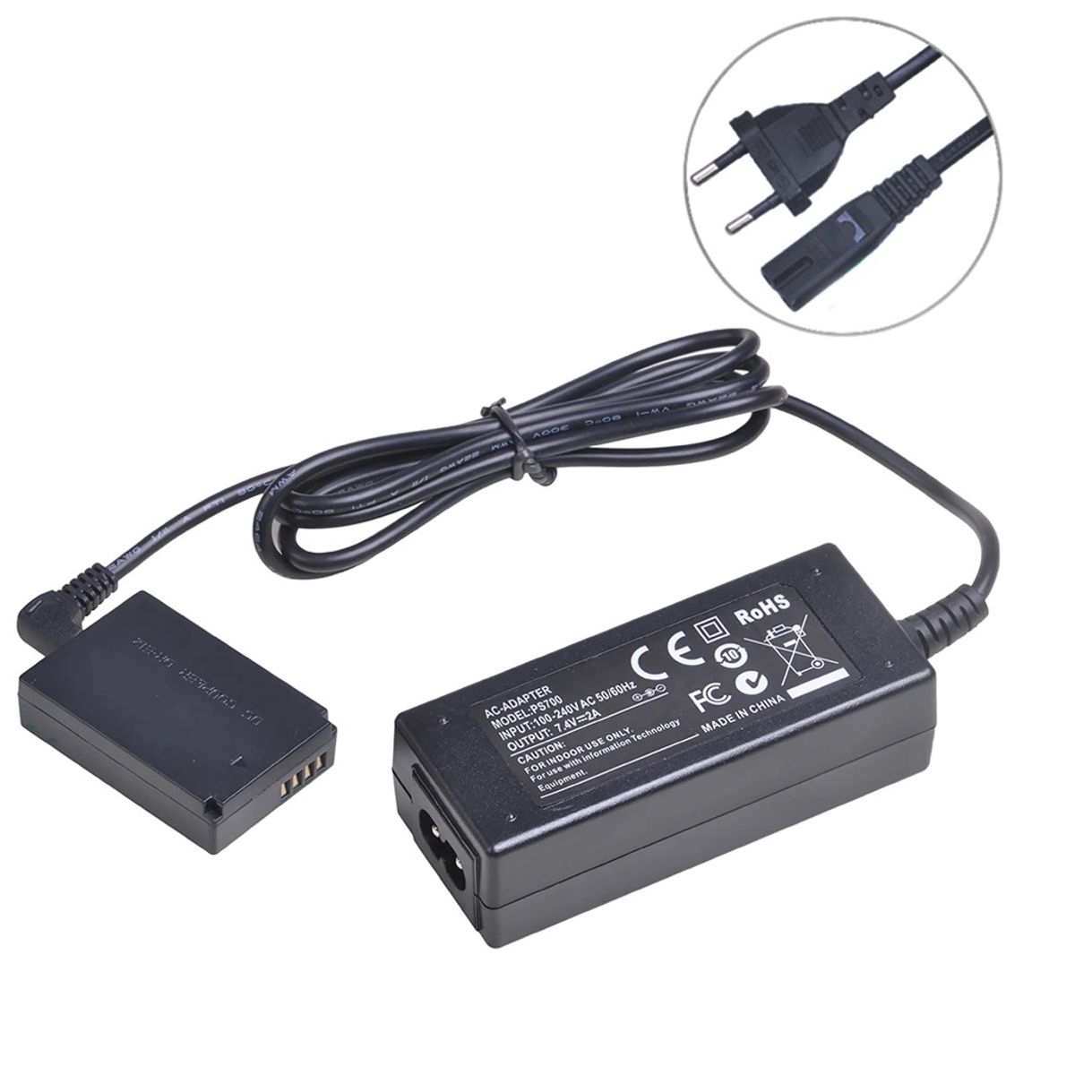 GENERICO - ADAPTADOR ACK-E12 BATERÍA LP-E12 CANON