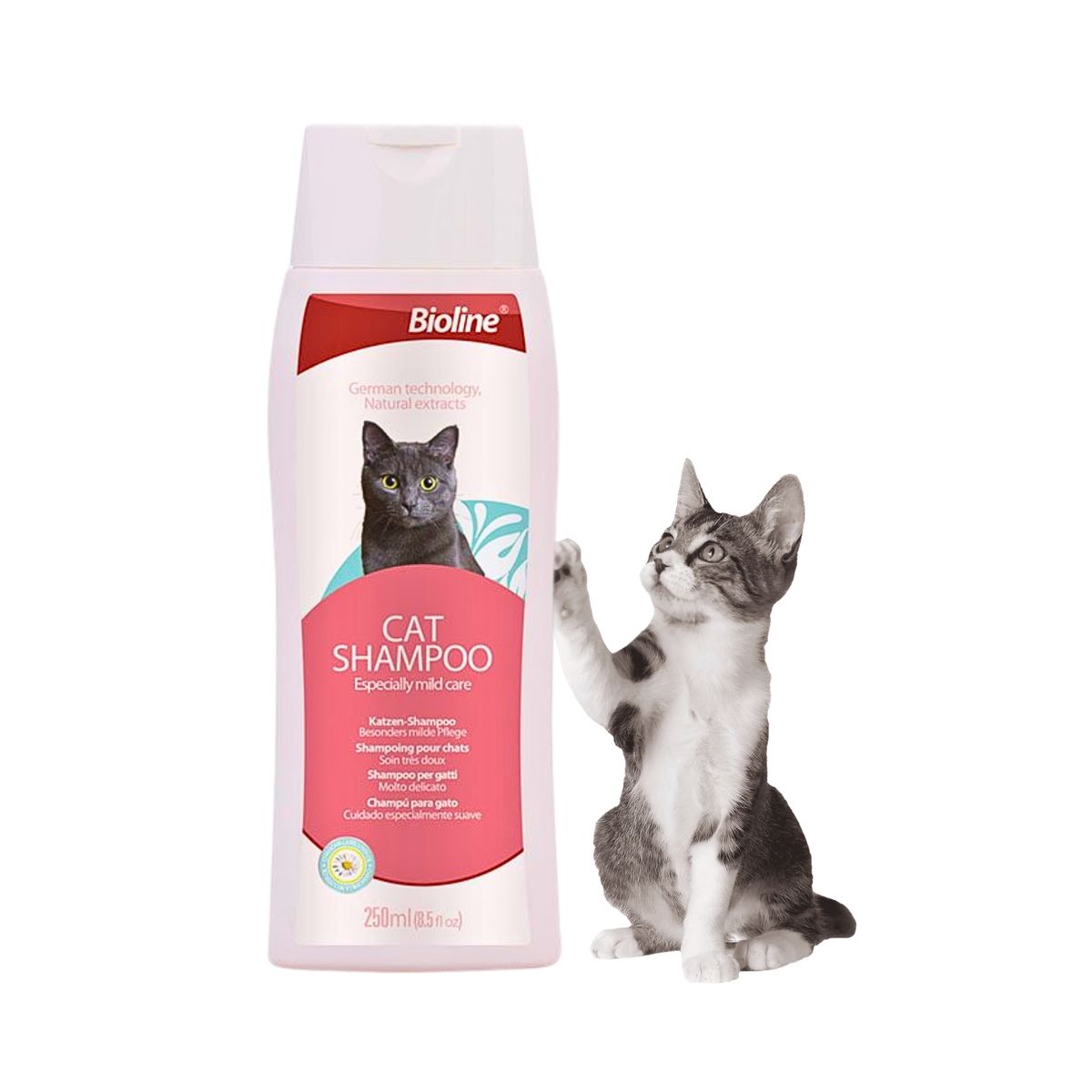 GENERICO - Shampoo Para Gatos Cuidado Suave Cat 250 Ml - Bioline.