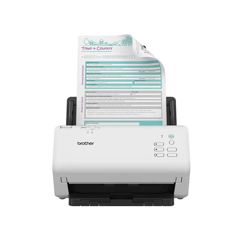 BROTHER - Escaner Brother ADS-4300N dual A4