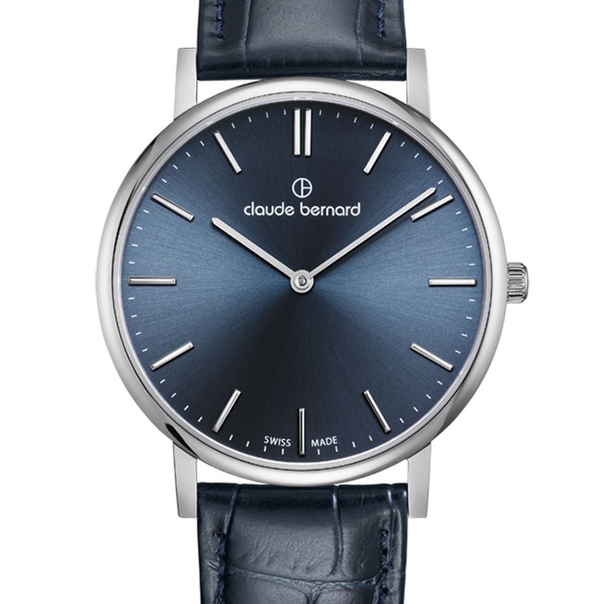 CLAUDE BERNARD - Reloj Claude Bernard Classic Azul Cuero Hombre