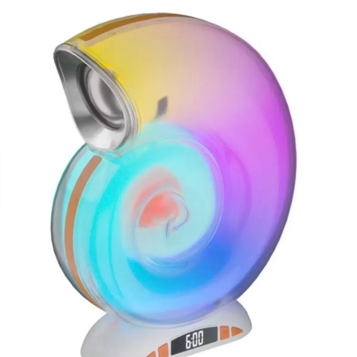 GENERICO - Parlante Bluetooth Caracol Altavoz RGB Musica Radio Usb