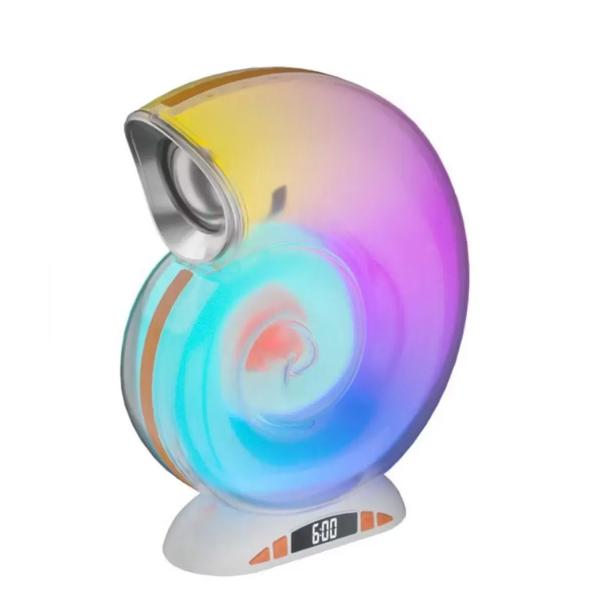 GENERICO - Parlante Bluetooth Caracol Altavoz RGB Musica Radio Usb