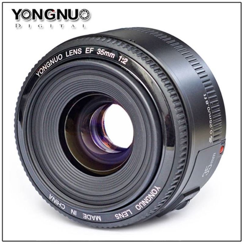 GENERICO - LENTE YONGNUO 35MM F2 PARA CANON