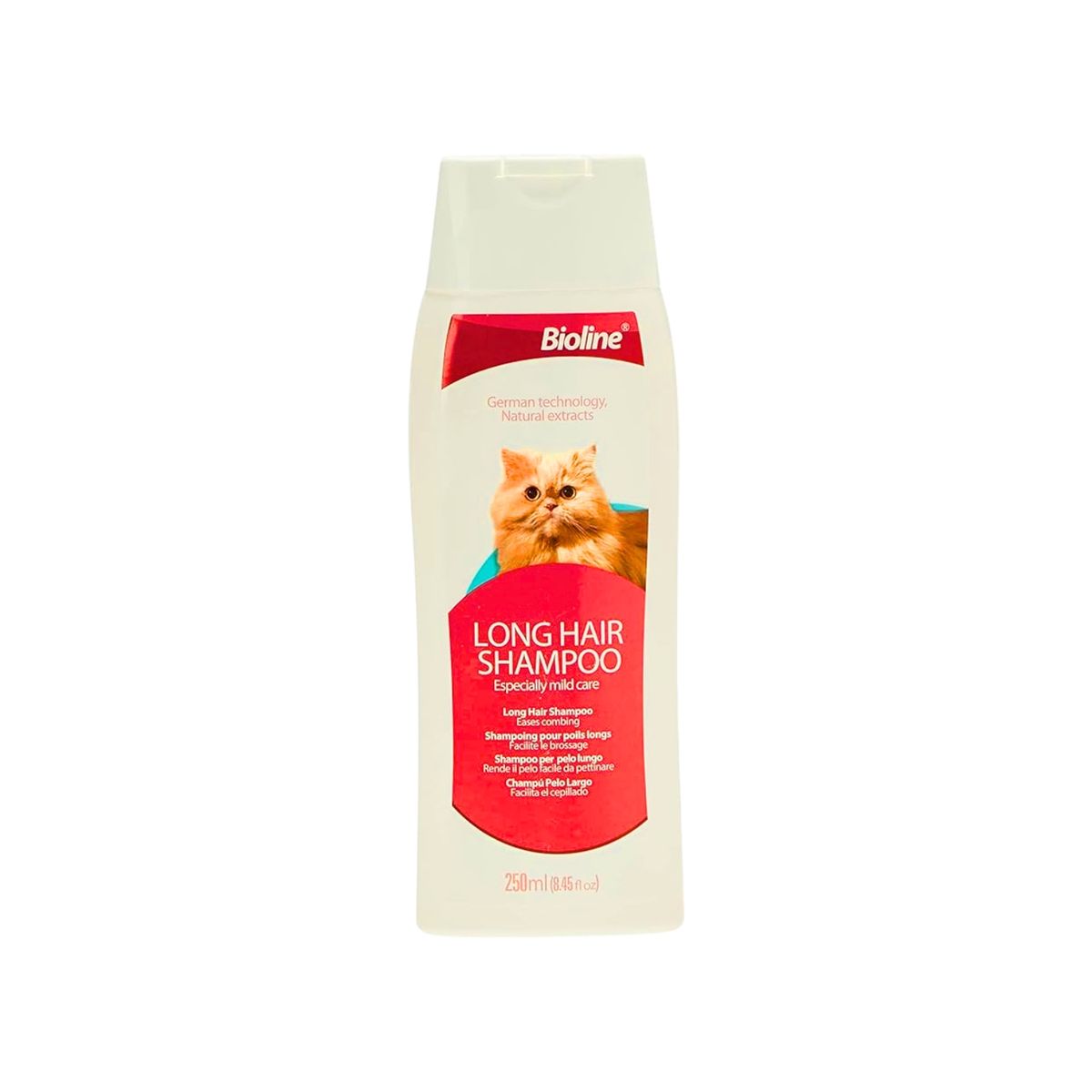 GENERICO - Shampoo Para Gatos De Pelo Largo - Bioline Long Hair Shampoo