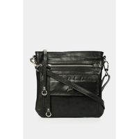 Vélez Cartera Bandolera Mocasino Cuero Mujer Multifuncional Negro