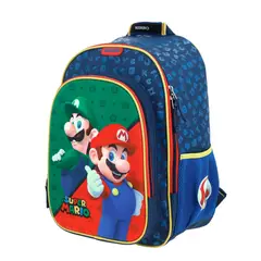 NINTENDO - MOCHILA NIÑO INFANTIL ORIGINAL MARIO Y LUIGI