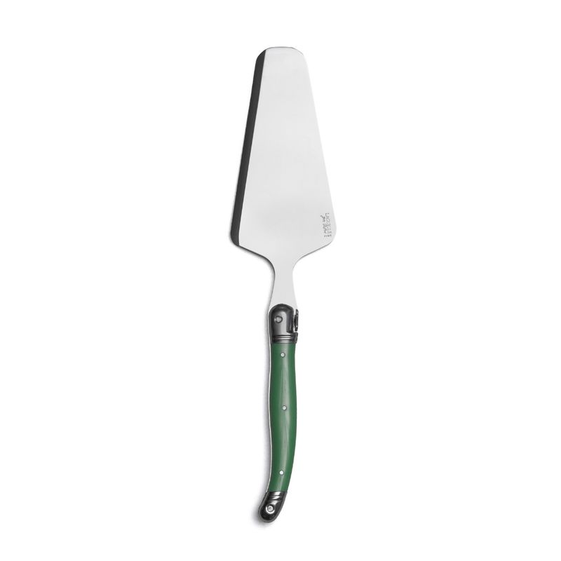 LAGUIOLE - Espátula verde fruity para torta - Sin caja
