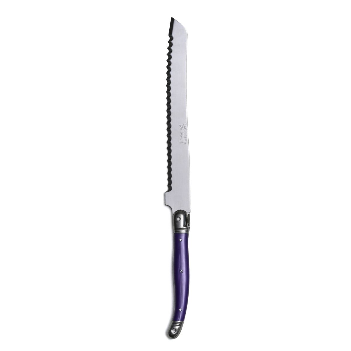 LAGUIOLE - Cuchillo pan morado fruity - sin caja