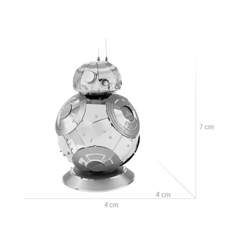 GENERICO - BB-8 metálico para armar