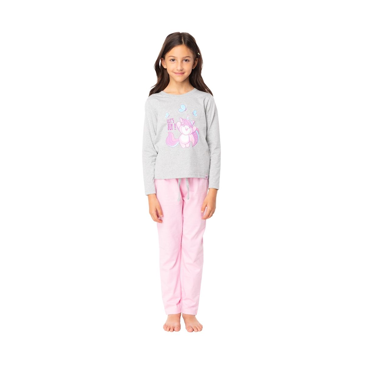 TOP - Pijama Largo Niña Algodón Invierno C1 Top