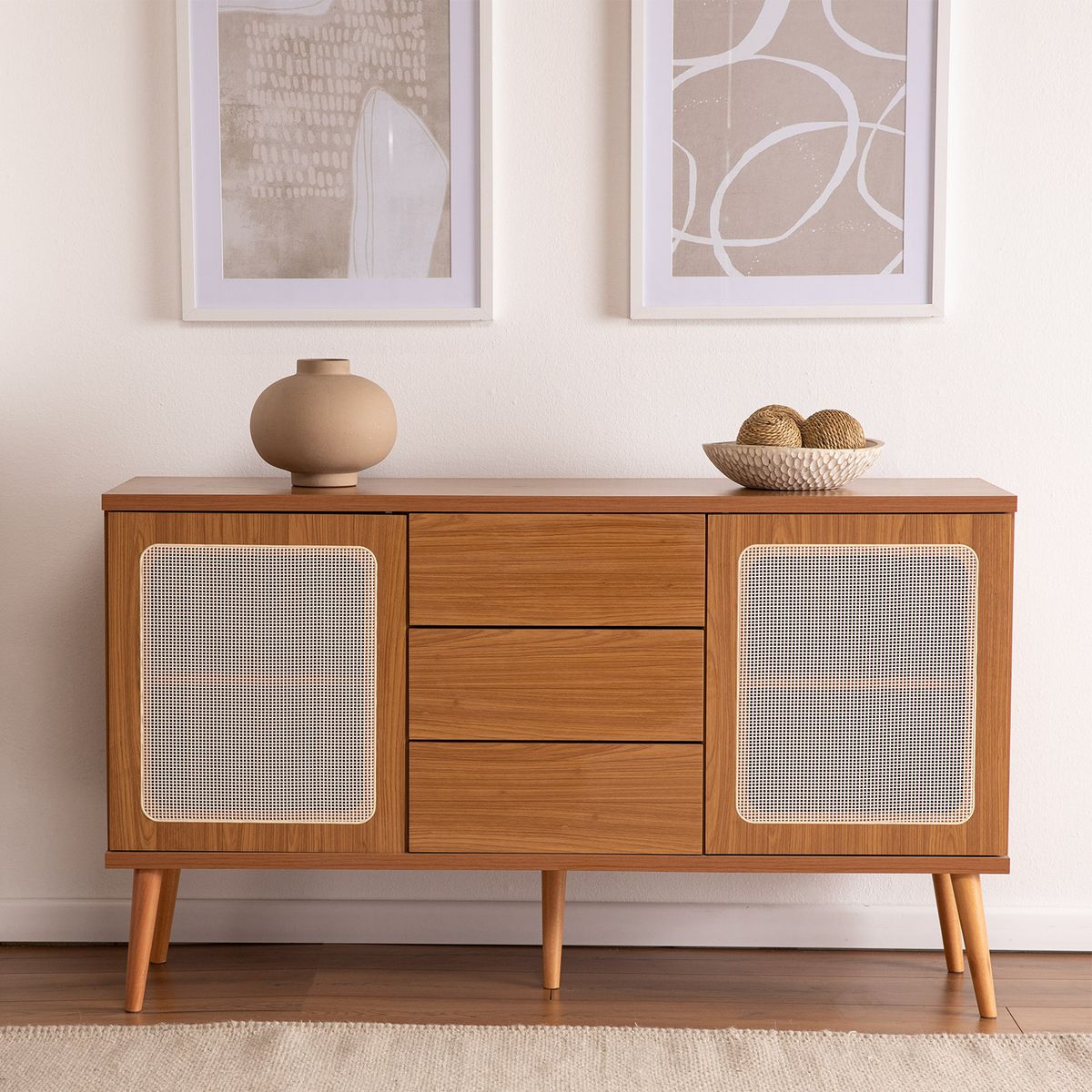 ROCA - Buffet Alturas 2 Puertas + 3 Cajones  Roca