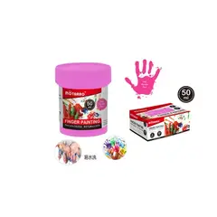 GENERICO - Pintura Rosada Para Dedos 50ml