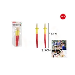 GENERICO - Set Pinceles 18 Cm 2 Pcs Para Pintar