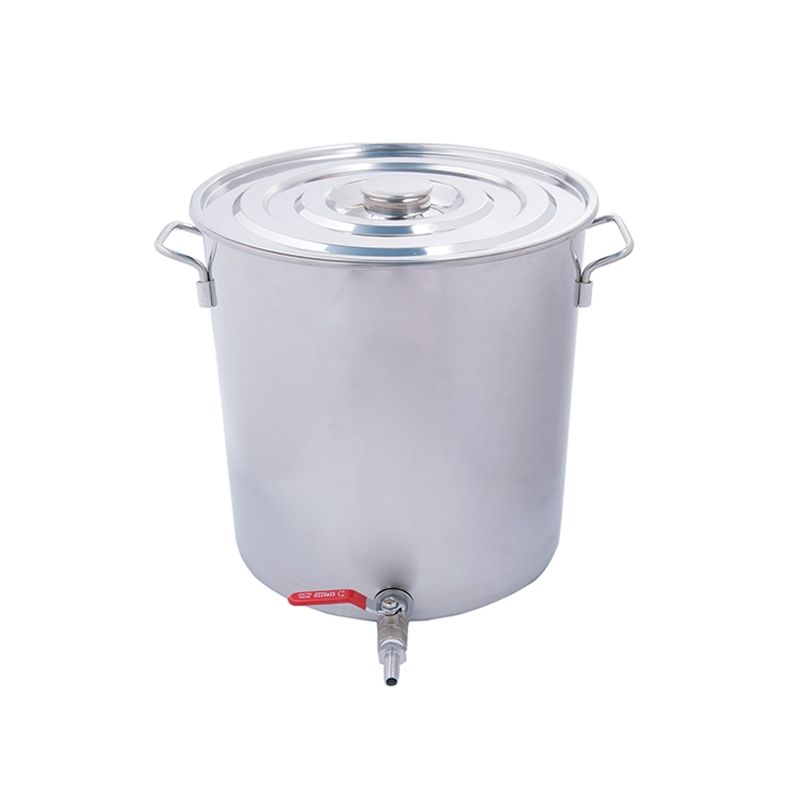 GENERICO - Olla 20 Litros Acero Inoxidable (2.0 mm)