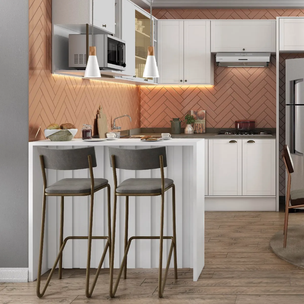 ROCA - Isla De Cocina Pantanal Blanca Roca