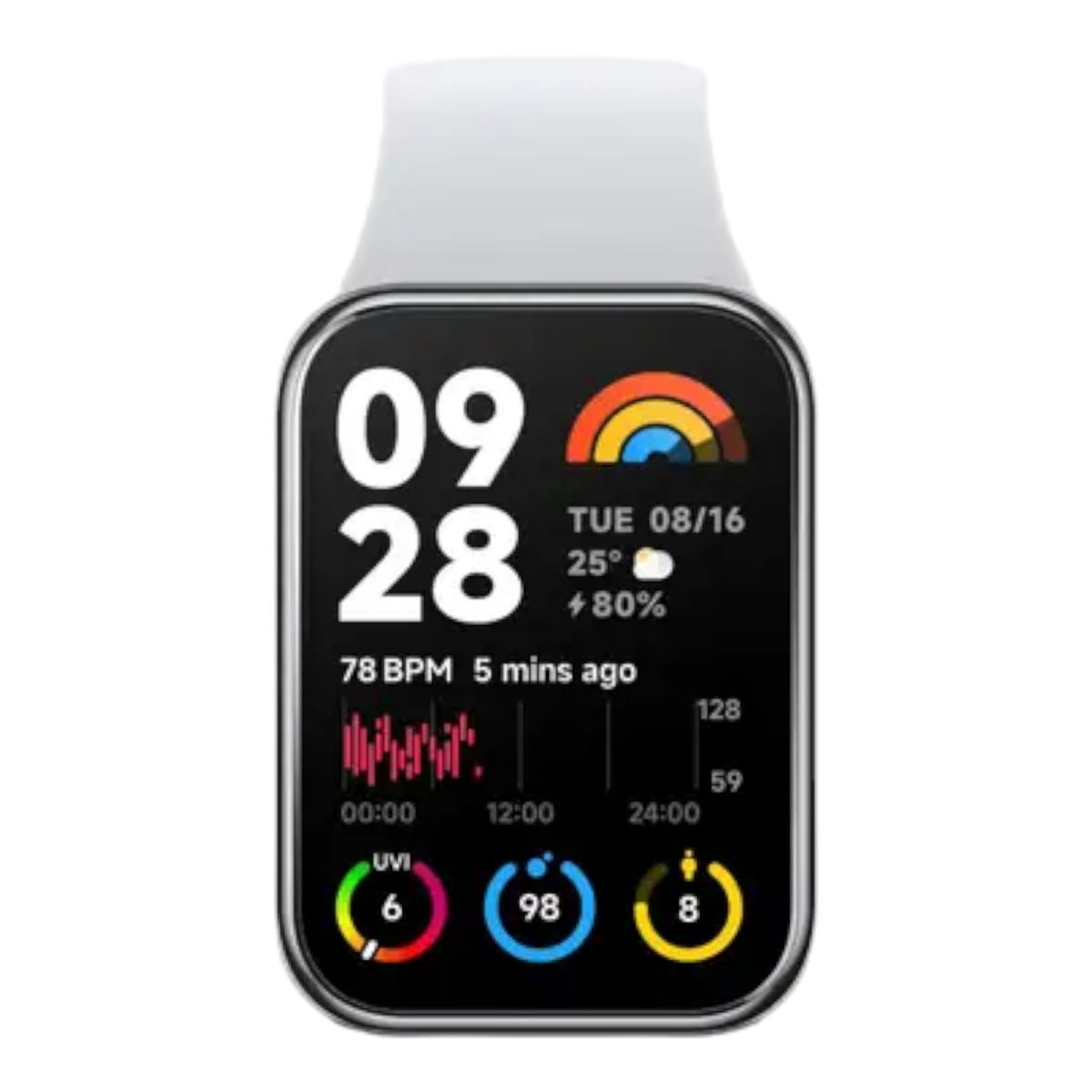 XIAOMI - Xiaomi Smart Band 8 Pro Gris (Grey)