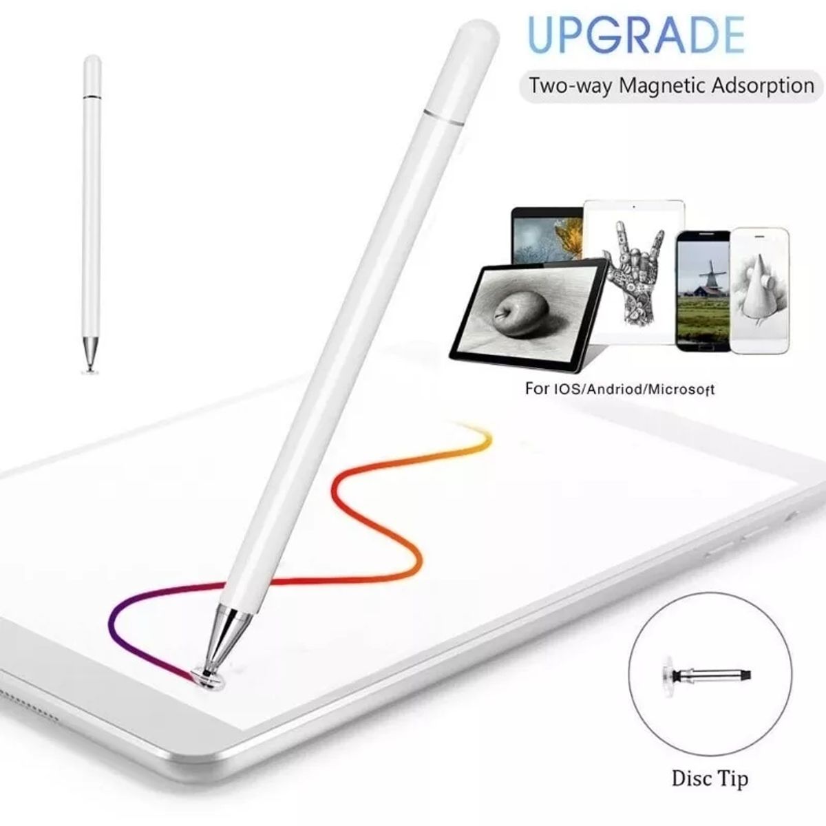 GENERICO - Lápiz Pencil Universal Para Tablet Lenovoandroid + Guante