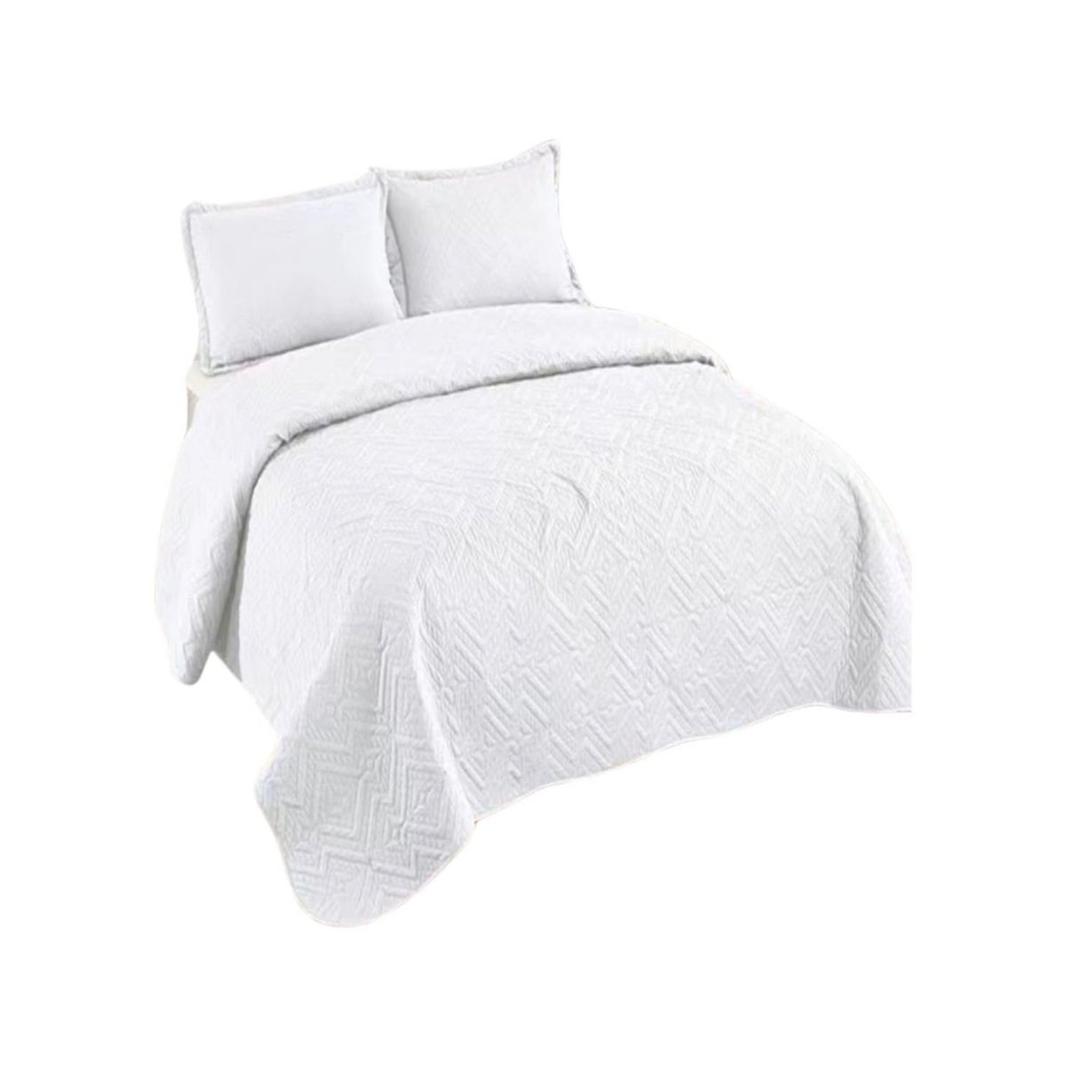GENERICO - CUBRECAMAS DE VERANO QUILT REVERSIBLES SUPER KING
