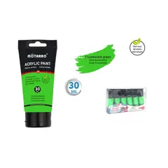 GENERICO - Pintura Acrílica Verde Fluorescente 30 ML
