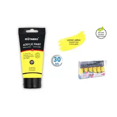 GENERICO - Pintura Acrílica Amarillo Limón 30Ml
