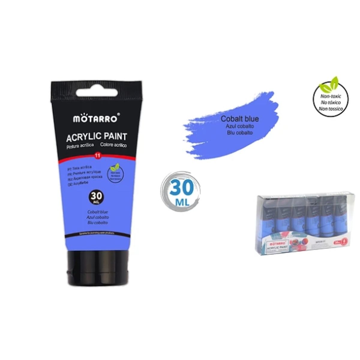 GENERICO - Pintura Acrílica Violeta Claro 30Ml
